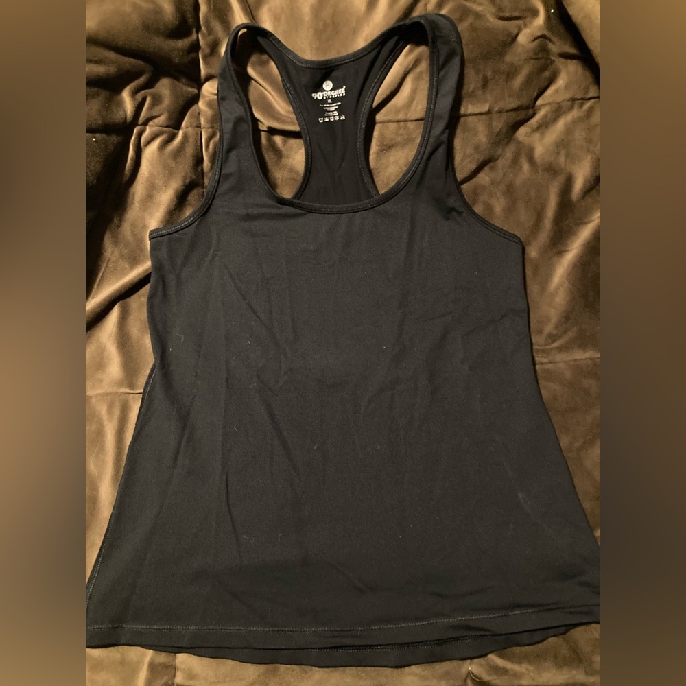 90 degree by reflex, Women's Black Tank Top, size XL